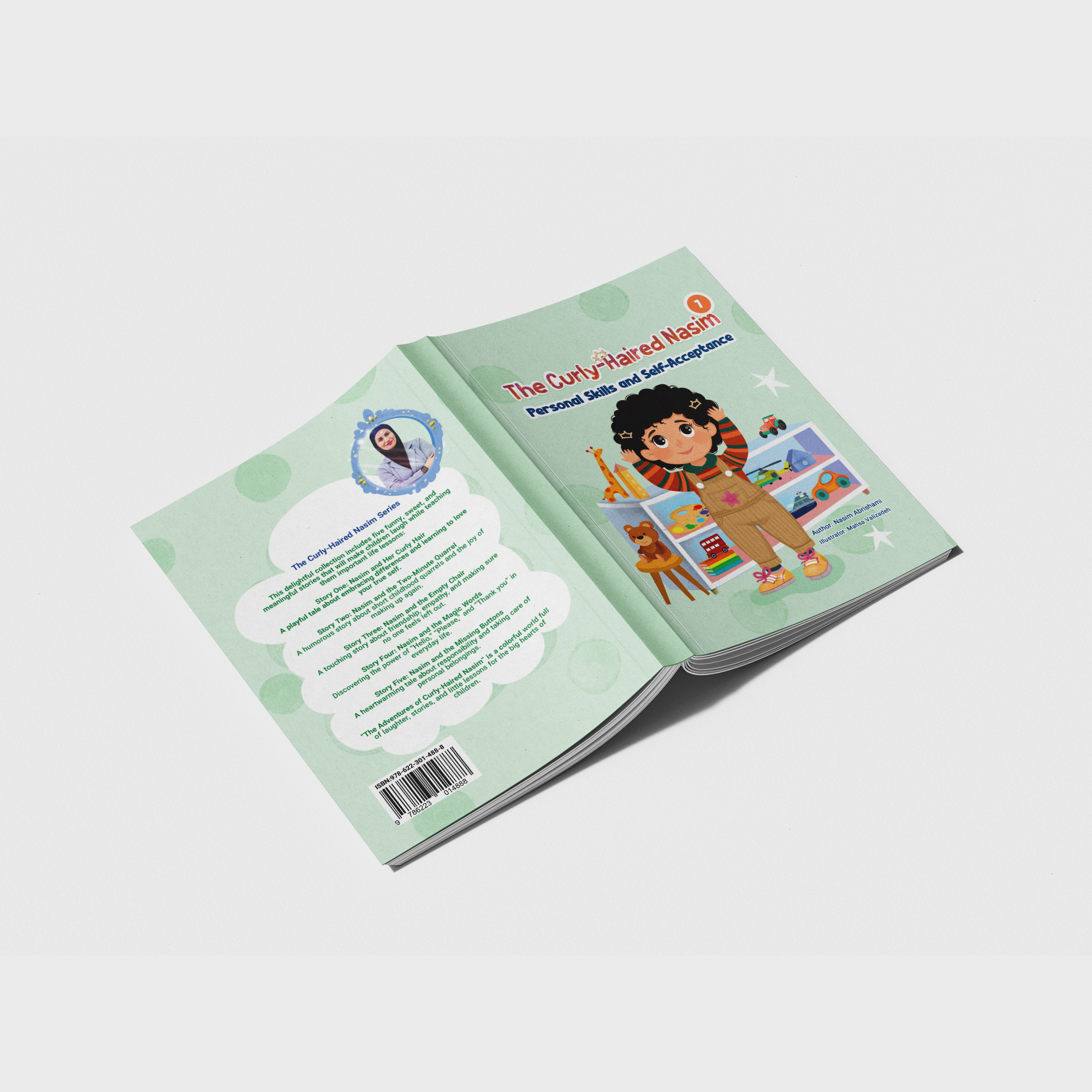 کتاب نسیم مو فرفری انگلیسی